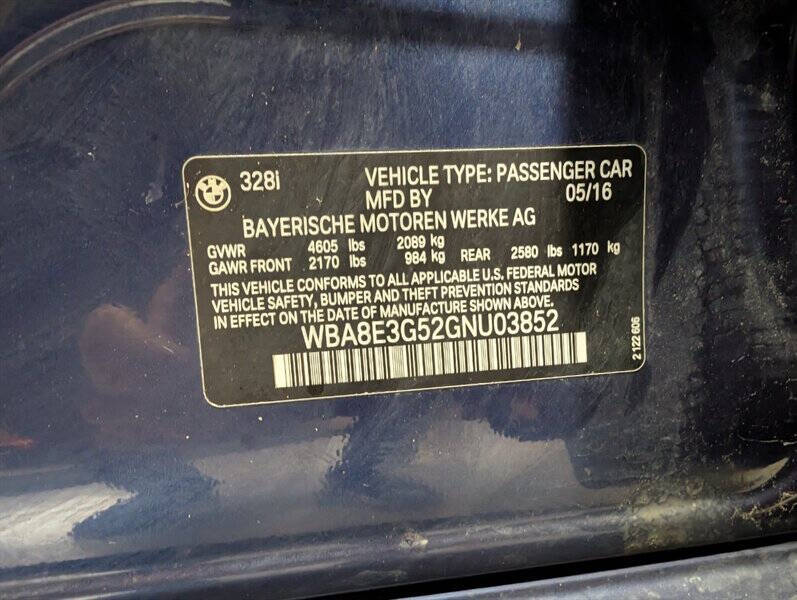 2016 BMW 3 Series 328i xDrive