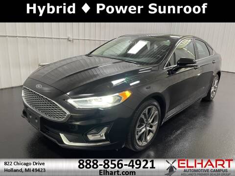 2020 Ford Fusion Hybrid for sale at Elhart Automotive Campus in Holland MI