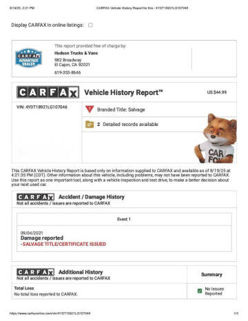 2020 Keystone RV Springdale