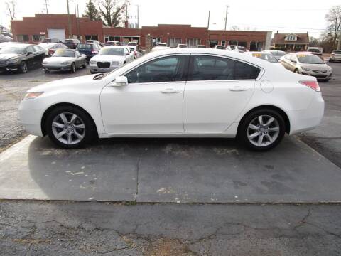 2012 Acura TL for sale at Taylorsville Auto Mart in Taylorsville NC