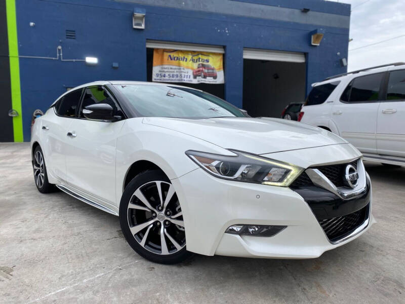 2016 Nissan Maxima for sale at NOAH AUTO SALES in Hollywood FL