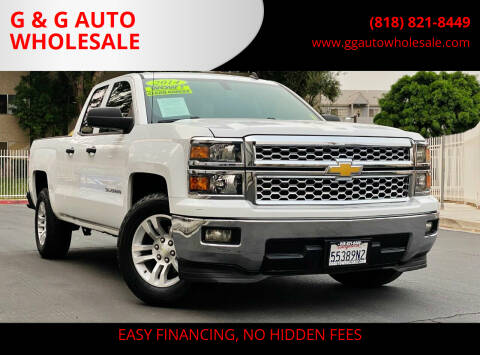 2014 Chevrolet Silverado 1500 for sale at G & G AUTO WHOLESALE in North Hollywood CA