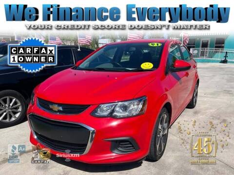 2019 Chevrolet Sonic for sale at JM Automotive in Hollywood FL