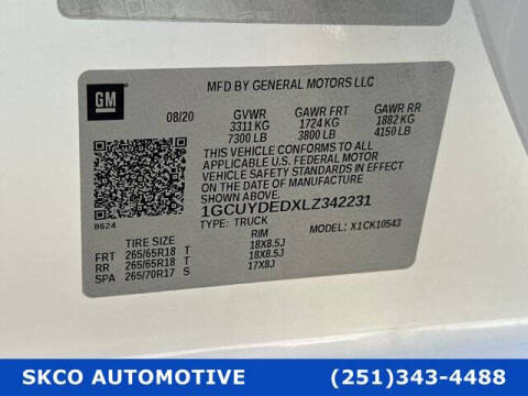 2020 Chevrolet Silverado 1500