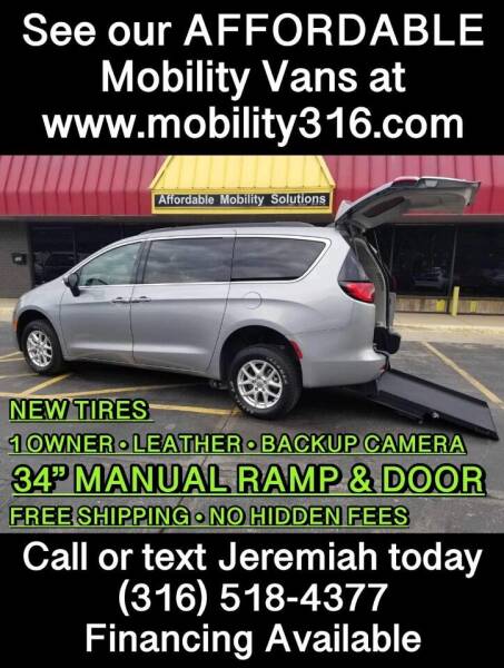 2021 Chrysler Voyager for sale at Affordable Mobility Solutions, LLC - Mobility/Wheelchair Accessible Inventory-Wichita in Wichita KS