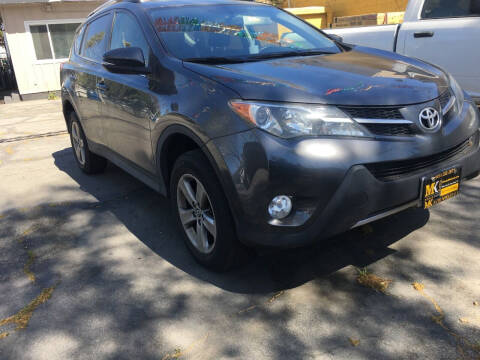 2015 Toyota RAV4 for sale at MK Auto Wholesale in San Jose CA