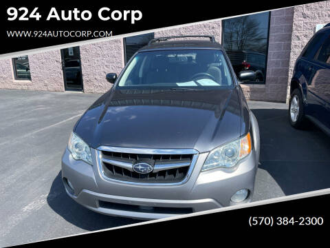 2009 Subaru Outback for sale at 924 Auto Corp in Sheppton PA