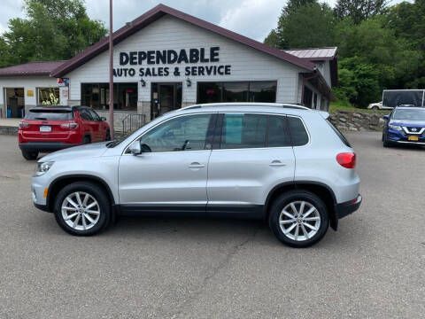 2017 Volkswagen Tiguan for sale at Dependable Auto Sales and Service in Binghamton NY