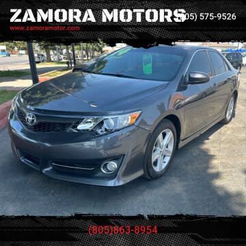 2014 Toyota Camry for sale at ZAMORA MOTORS SM in Santa Maria CA