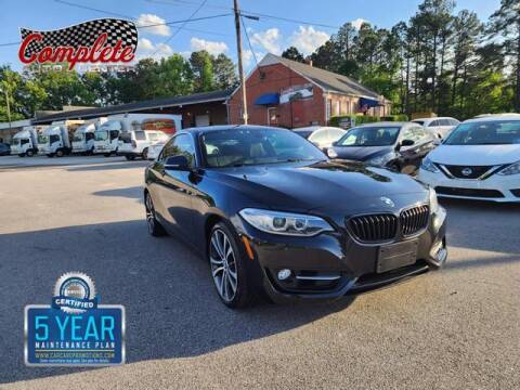 2016 BMW 2 Series for sale at Complete Auto Center , Inc in Raleigh NC