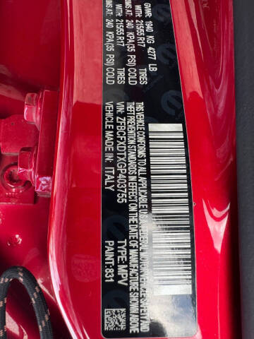 2016 FIAT 500X Lounge