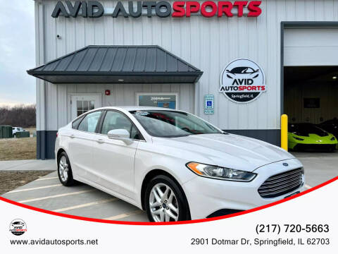 2014 Ford Fusion for sale at AVID AUTOSPORTS in Springfield IL