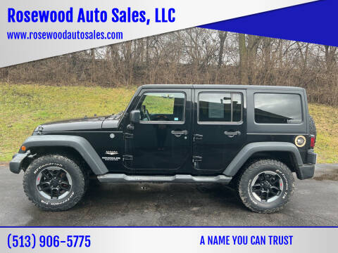 2011 Jeep Wrangler Unlimited for sale at Rosewood Auto Sales, LLC in Hamilton OH