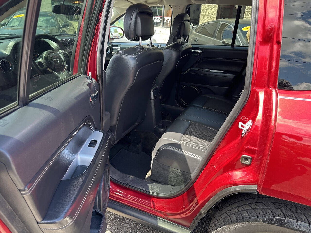 Red 2016 Jeep Compass Latitude 4x4 Latitude 4dr SUV 25