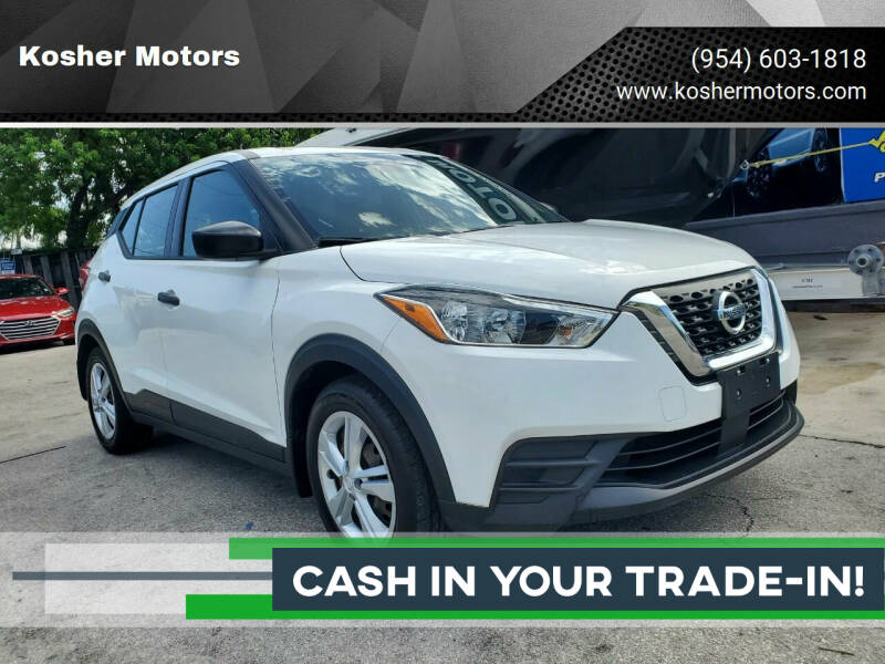 2020 Nissan Kicks for sale at Kosher Motors in Hollywood FL