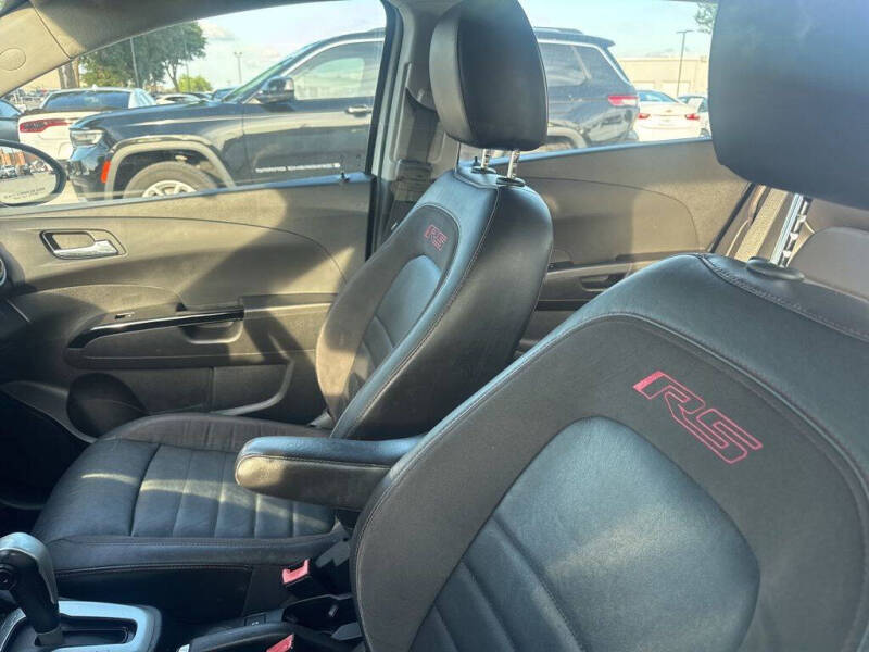 2013 Chevrolet Sonic RS Auto