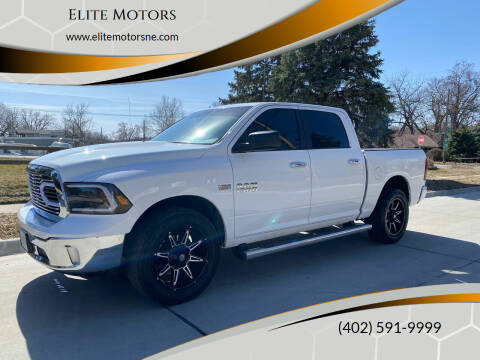 2017 RAM 1500 for sale at Elite Motors in Bellevue NE