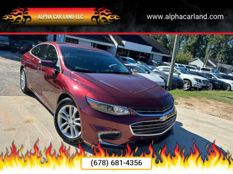 2016 Chevrolet Malibu for sale at Alpha Car Land LLC in Snellville GA