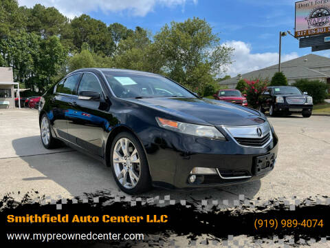 2013 Acura TL for sale at Smithfield Auto Center LLC in Smithfield NC