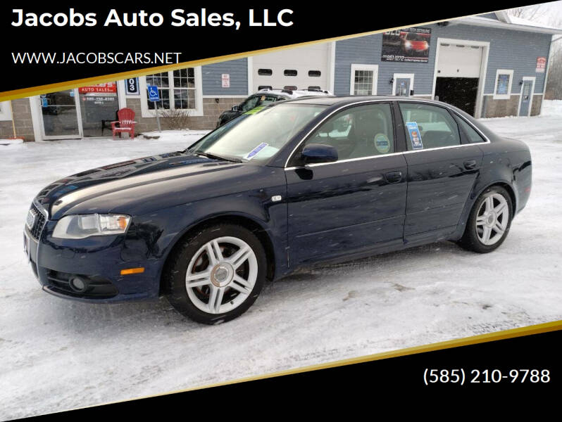 2008 Audi A4 for sale at Jacobs Auto Sales, LLC in Spencerport NY