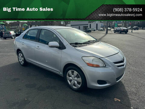 2008 Toyota Yaris for sale at Big Time Auto Sales in Vauxhall NJ