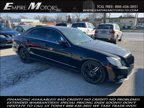 2010 Mercedes-Benz E-Class for sale at Empire Motors LTD in Cleveland OH