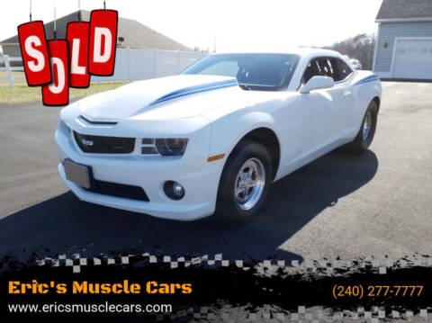 2012 Chevrolet Camaro for sale at Eric's Muscle Cars in Clarksburg MD