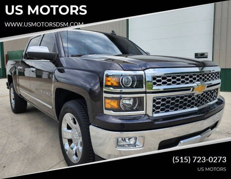 2015 Chevrolet Silverado 1500 for sale at US MOTORS in Des Moines IA