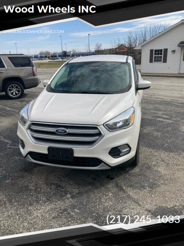 2017 Ford Escape for sale at Wood Wheels INC in Jacksonville IL