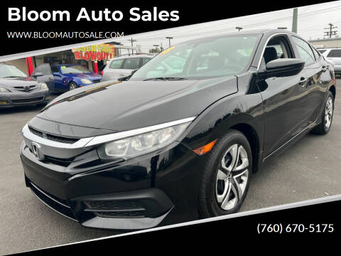 2018 Honda Civic for sale at Bloom Auto Sales in Escondido CA
