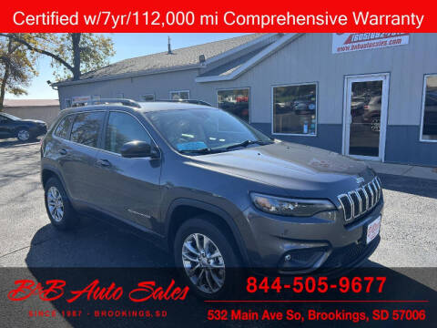 2022 Jeep Cherokee for sale at B & B Auto Sales in Brookings SD