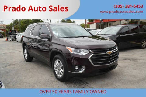 2018 Chevrolet Traverse for sale at Prado Auto Sales in Miami FL