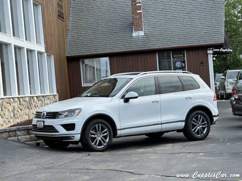 2015 Volkswagen Touareg for sale at Cupples Car Company in Belmont NH