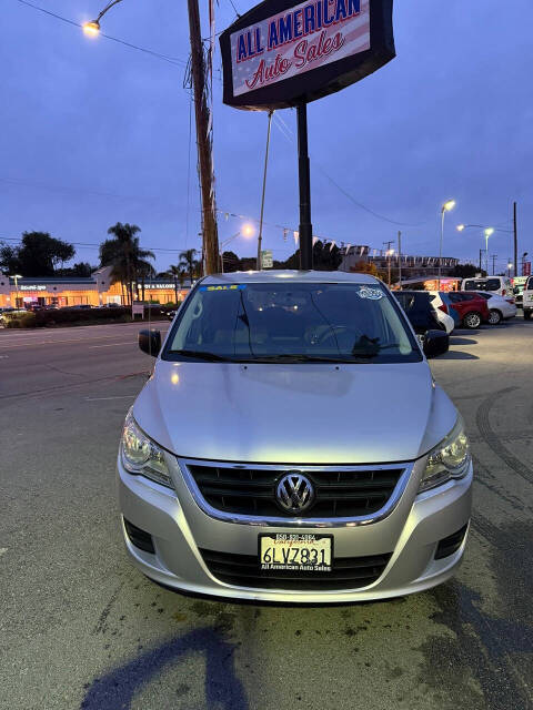 2010 Volkswagen Routan for sale at ALL AMERICAN AUTO SALES in San Mateo, CA