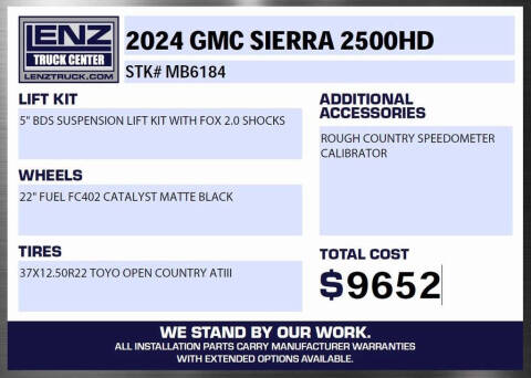 2024 GMC Sierra 2500HD