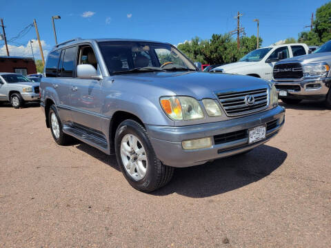 2004 Lexus LX 470 for sale at BERKENKOTTER MOTORS in Brighton CO