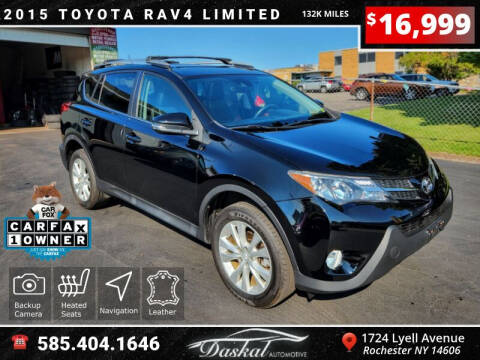 2015 Toyota RAV4 for sale at Daskal Auto LLC in Rochester NY