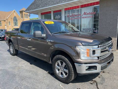 2018 Ford F-150 for sale at KUHLMAN MOTORS in Maquoketa IA