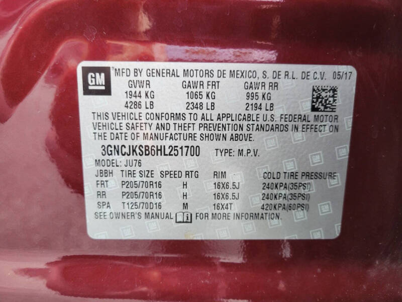 2017 Chevrolet Trax LS