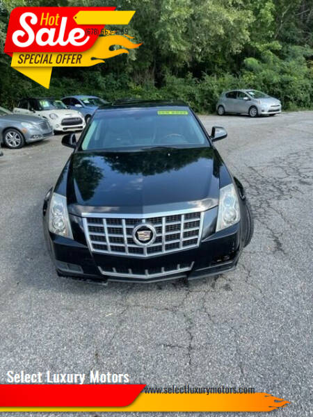 2012 Cadillac CTS for sale at Select Luxury Motors in Cumming GA
