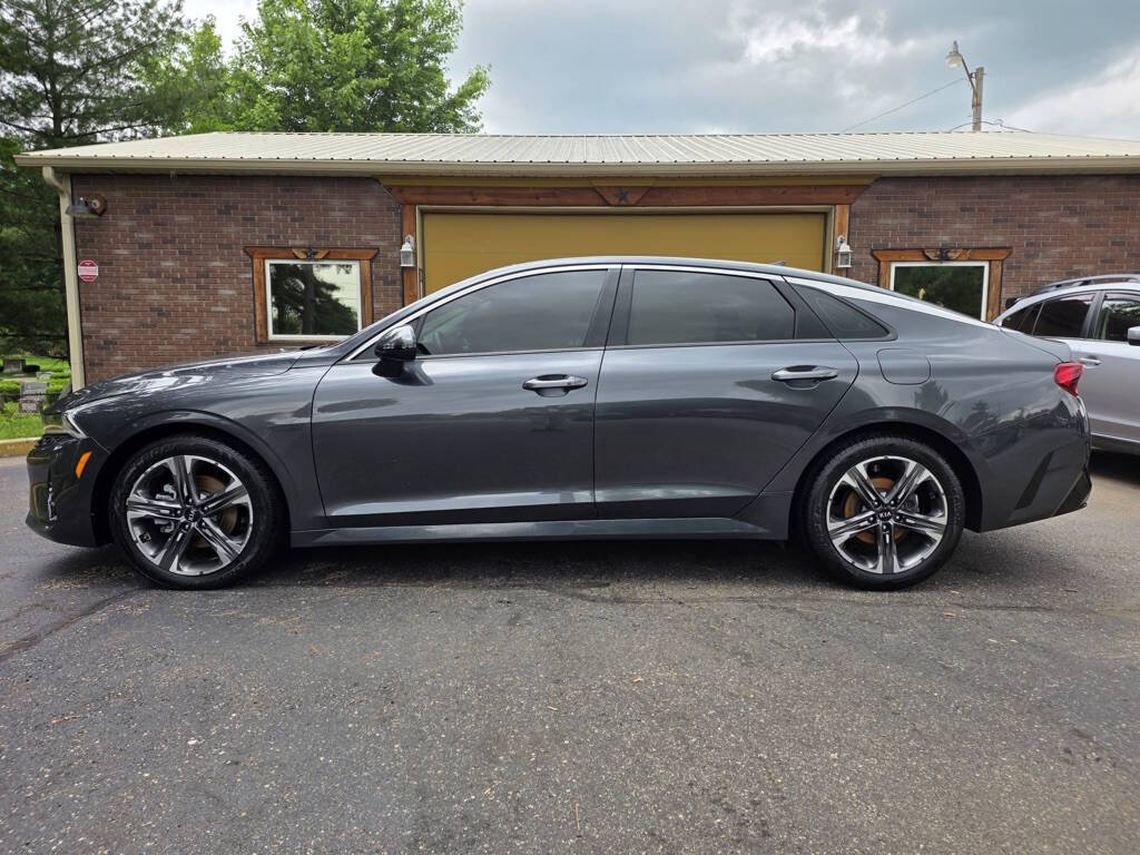 Gray 2021 Kia K5 EX EX 4dr Sedan 1
