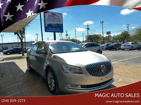 2014 Buick LaCrosse for sale at Magic Auto Sales in Dallas TX