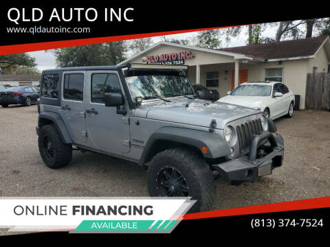 2016 Jeep Wrangler Unlimited for sale at QLD AUTO INC in Tampa FL