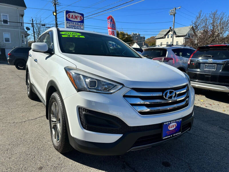 2016 Hyundai Santa Fe Sport for sale at Sam's Auto Sales in Cranston RI