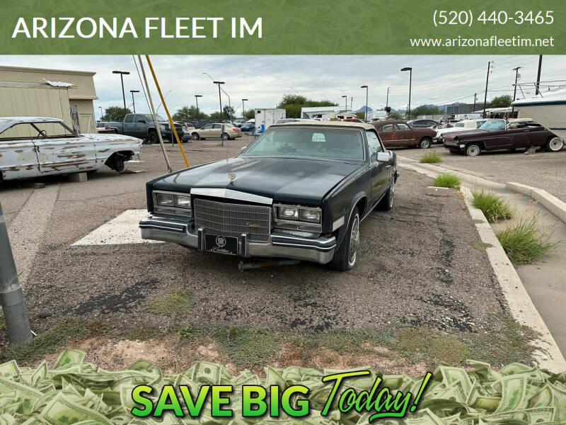 1985 Cadillac Eldorado for sale at ARIZONA FLEET IM in Tucson AZ