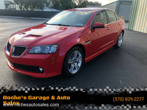 2008 Pontiac G8 for sale at Roche's Garage & Auto Sales in Wilkes-Barre PA