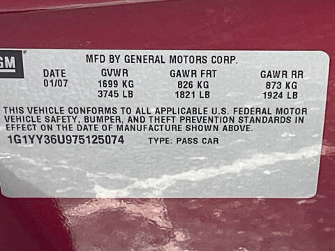 2007 Chevrolet Corvette