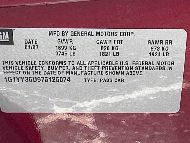 2007 Chevrolet Corvette