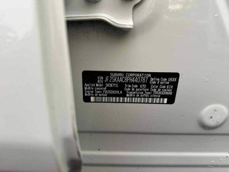 2023 Subaru Forester