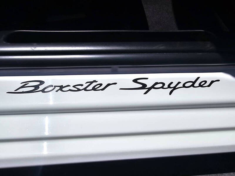2011 Porsche Boxster Spyder